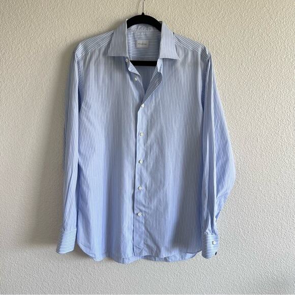 Ermenegildo Zegna Men’s Cotton Button Up Shirt - Picture 1 of 12